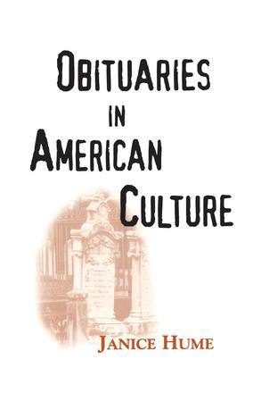Obituaries in American Culture