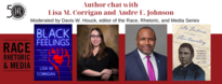 Author chat with Lisa M. Corrigan and Andre E. Johnson